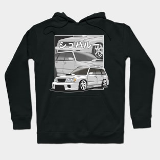 Subaru Forester SF Japan Comics Hoodie